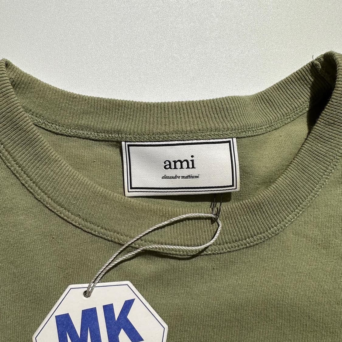 AMI 아미 20ss 하트 로고 반팔 티셔츠 상품이미지4