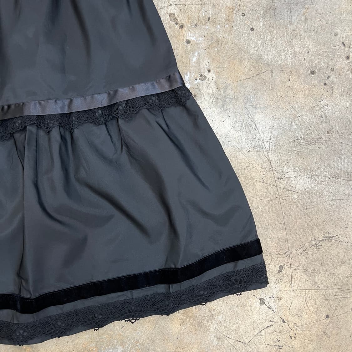 빈티지 캉캉 레이스 스커트 상품이미지4