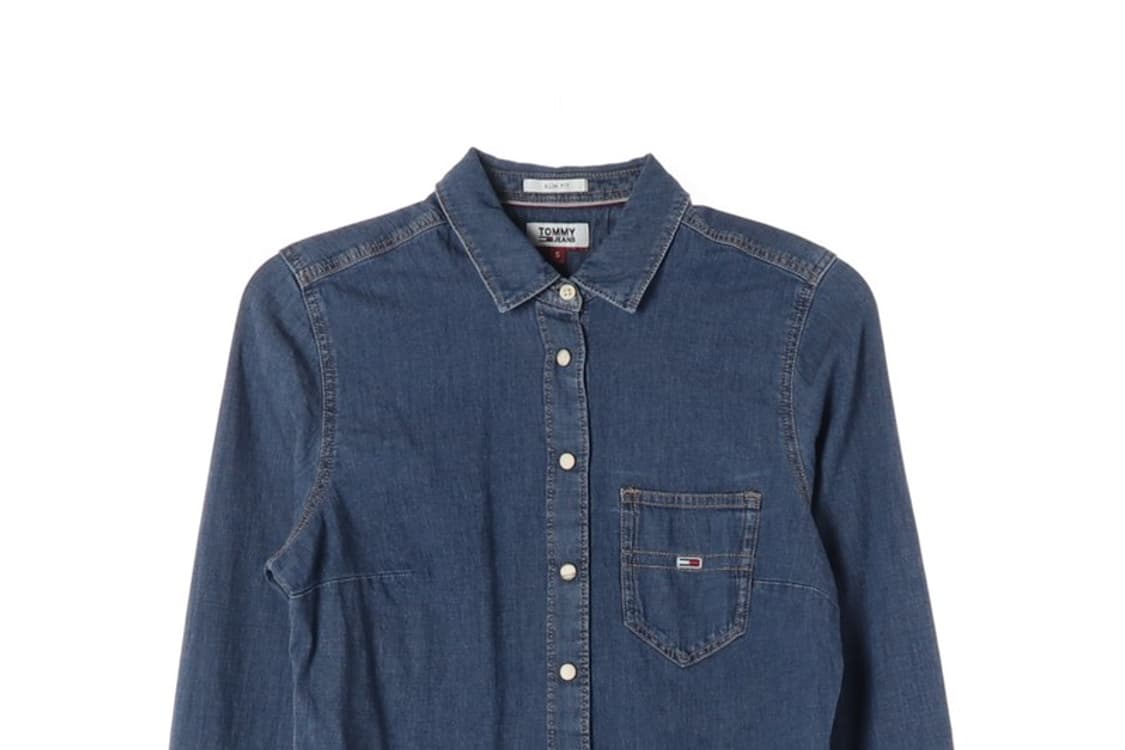 타미진스 데님 셔츠 S 상품이미지3