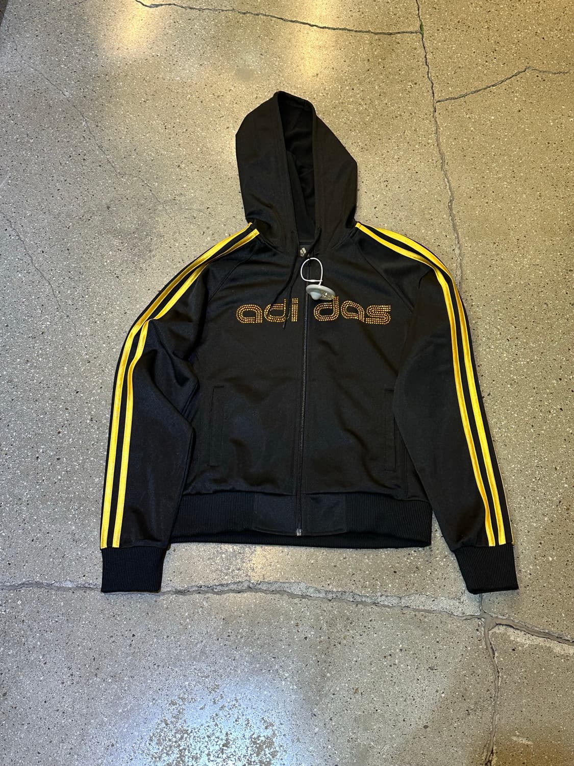 ADIDAS 아디다스 옐로우큐빅 후드집업 상품이미지5