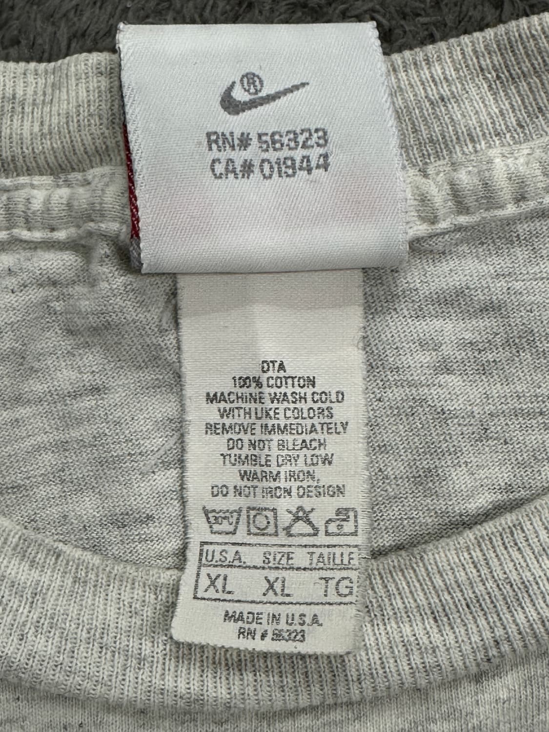 90s 올드 나이키 로고 티셔츠 L 상품이미지8