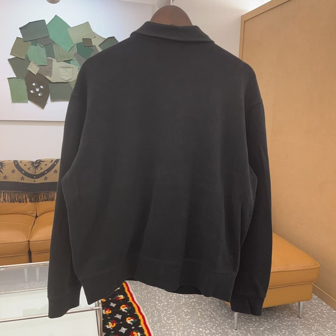 폴로 랄프로렌 자수로고 오버핏 코튼 니트 집업 가디건 105 C06384 상품이미지4