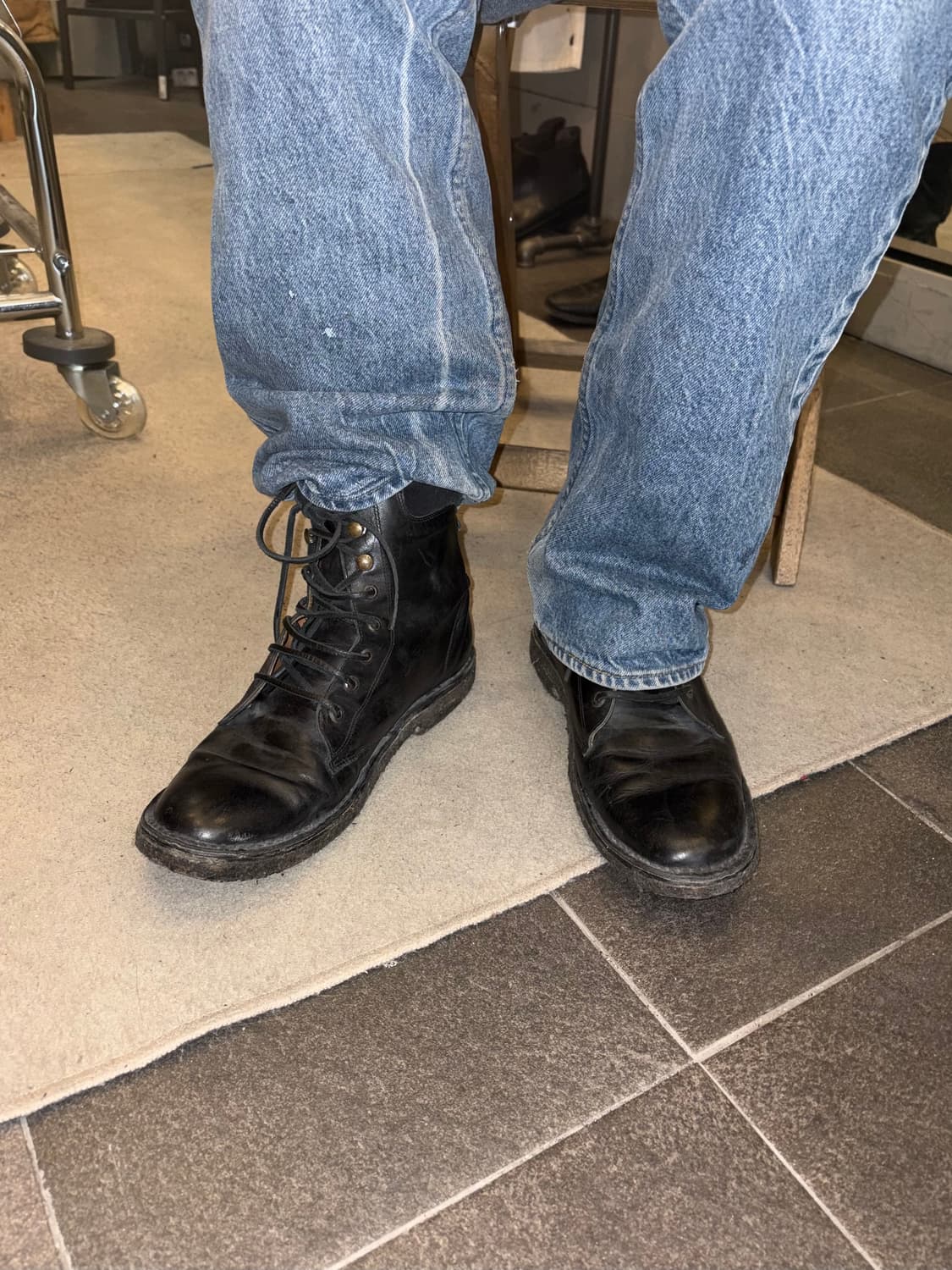 90-00’s Polo Ralph Lauren ranger boots 상품이미지2