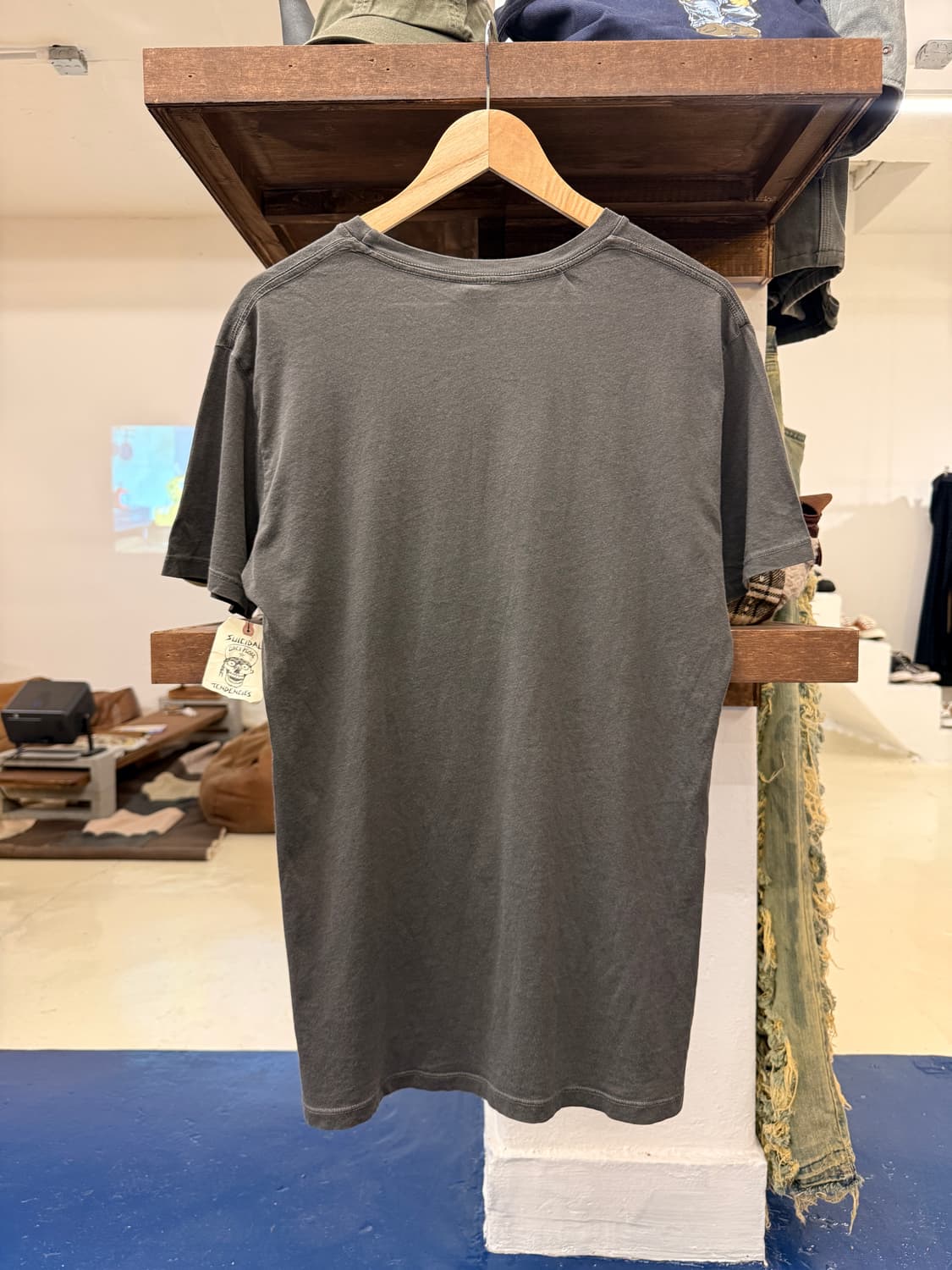 OBEY 오베이 해골 차콜 반팔티 상품이미지4