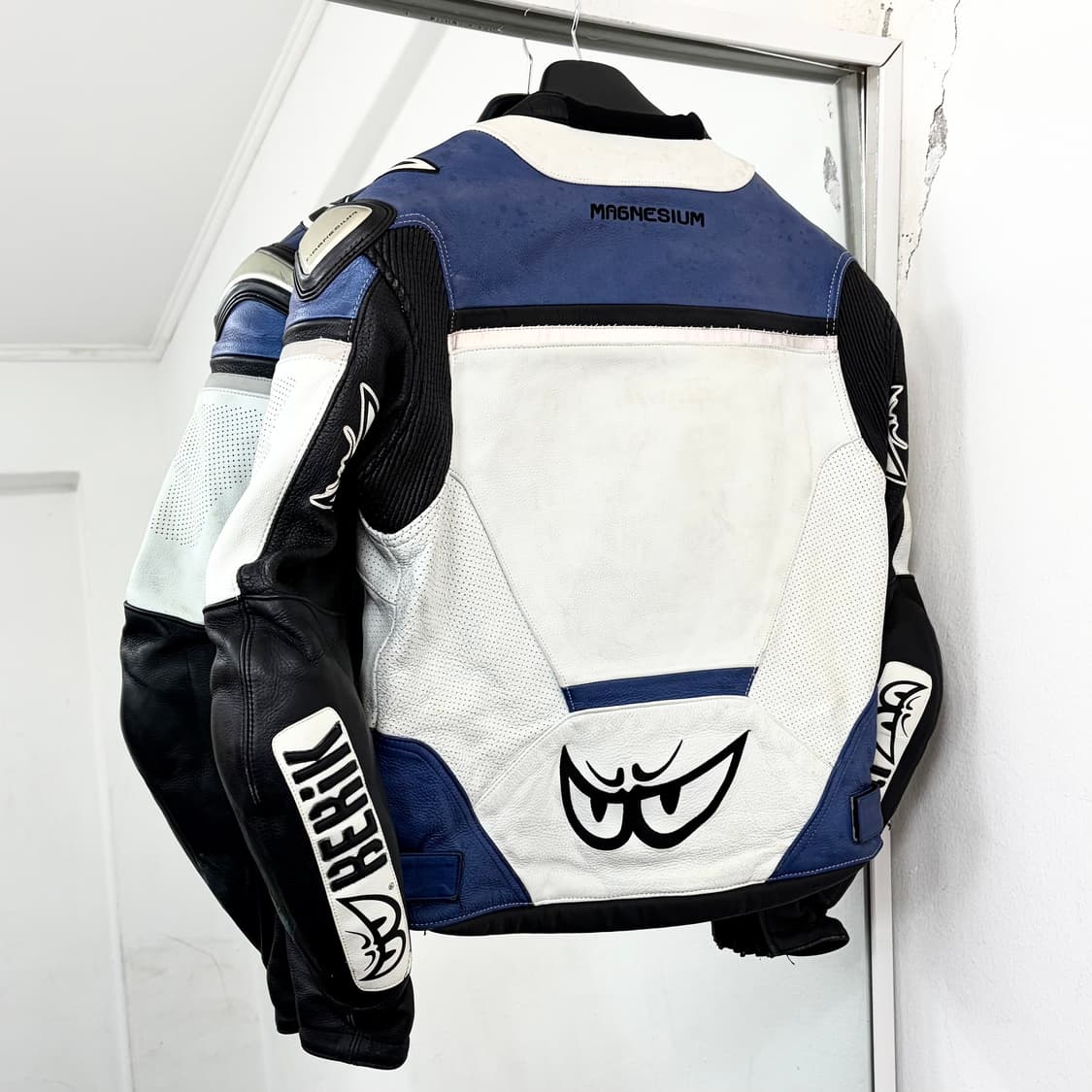 Berik 소가죽 레이싱 자켓 상품이미지5