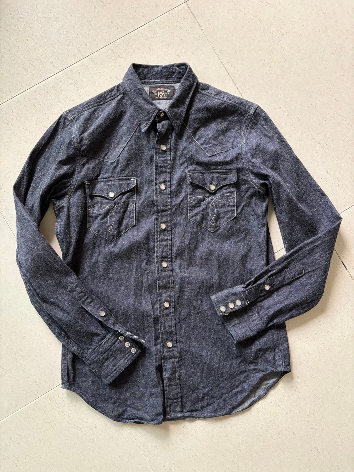 RRL 데님셔츠 M  더블알엘 상품이미지1