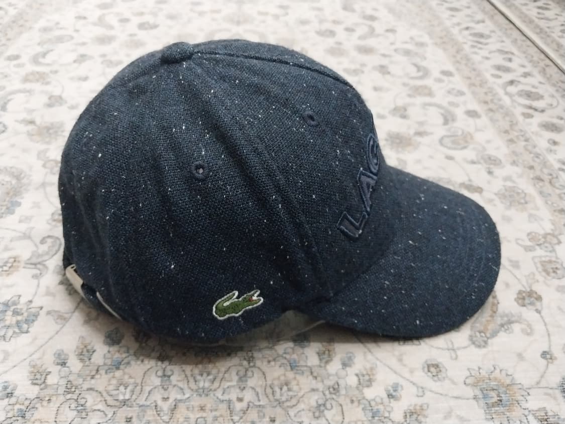 라코스테 네이비 울 볼캡 상품이미지3
