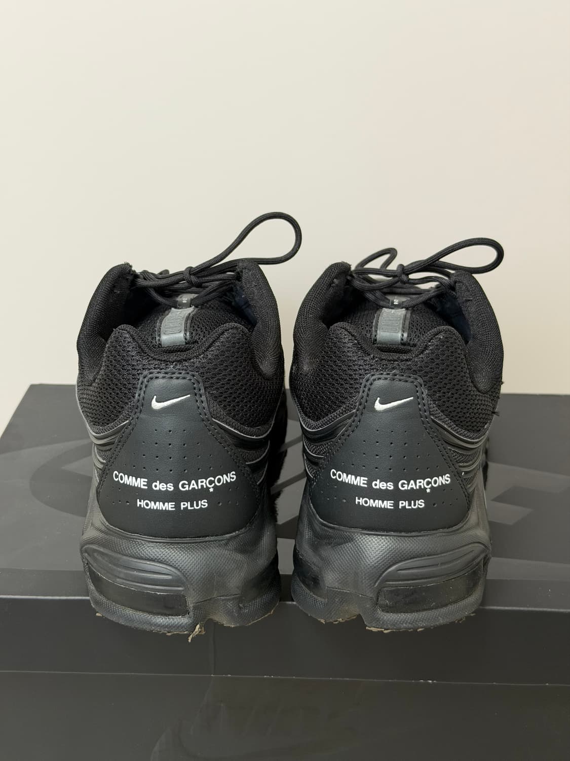 [310]나이키 x 꼼데가르송 옴므 플러스 에어맥스 tl 2.5 블랙 상품이미지3