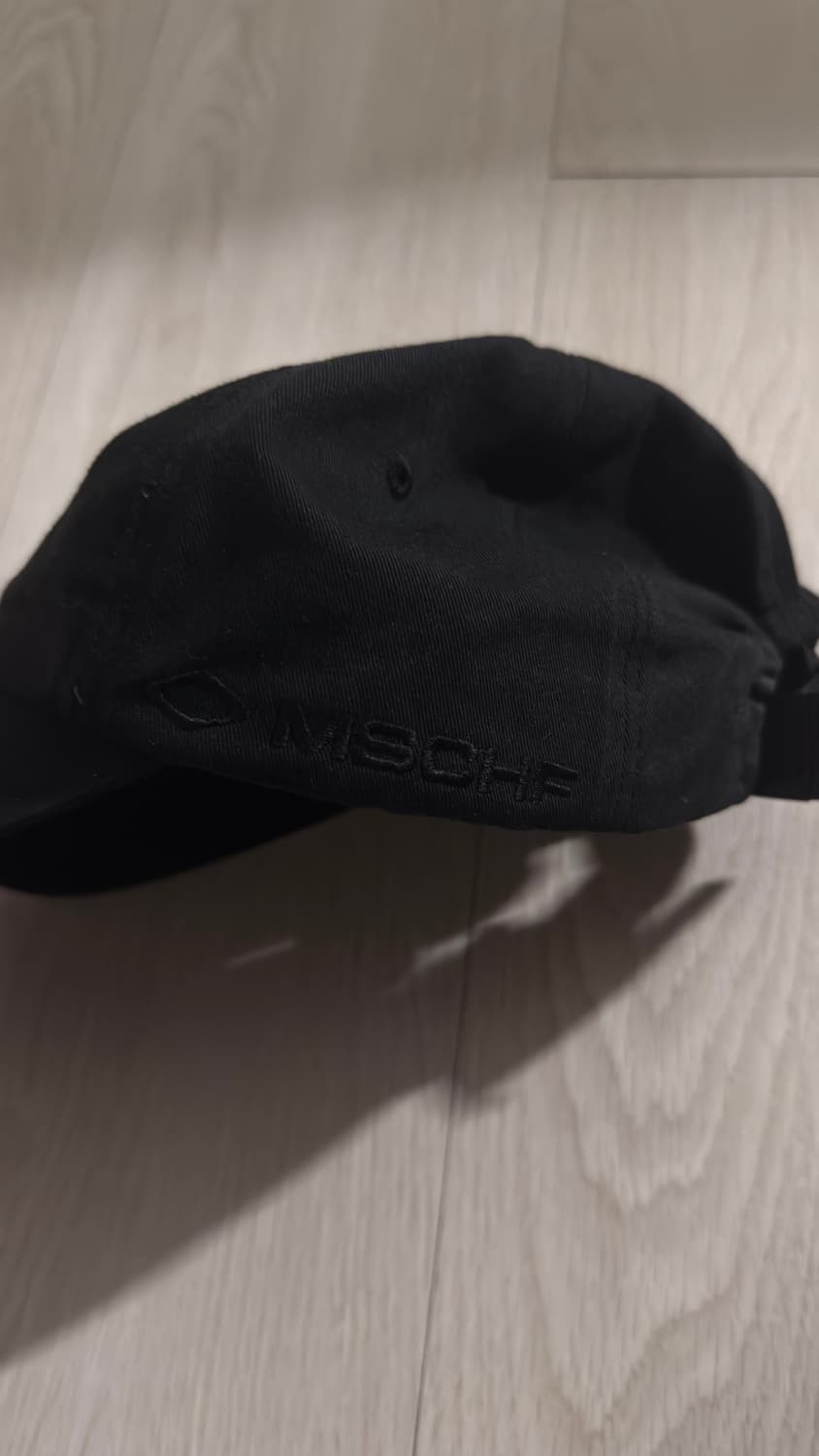 미스치프 롬버스 볼캡 블랙 상품이미지4