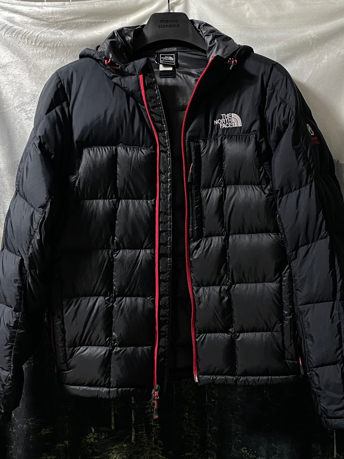M) 노스페이스 써밋 구스다운 블랙 패딩 상품이미지1