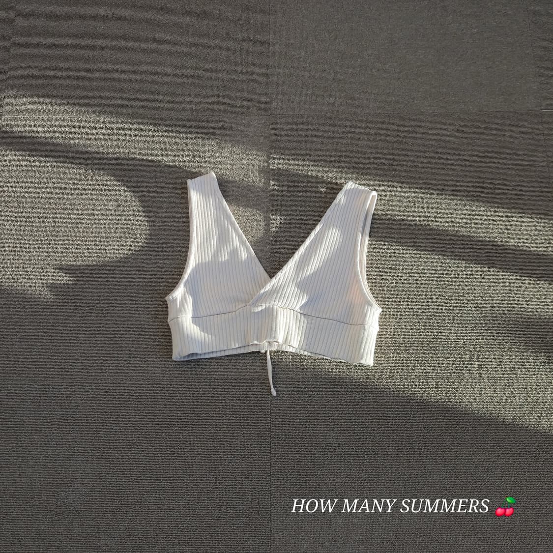 베이지 탑 슬리브리스 상품이미지5