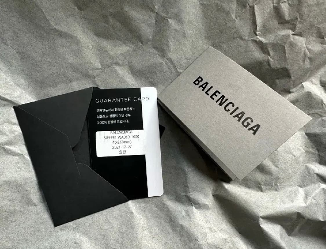 발렌시아가 스트라이크 레이스업 부츠 40 상품이미지3