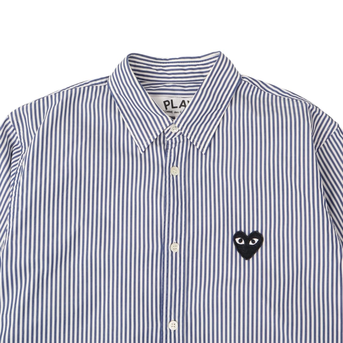 꼼데가르송 블루 스트라이프 셔츠 상품이미지2