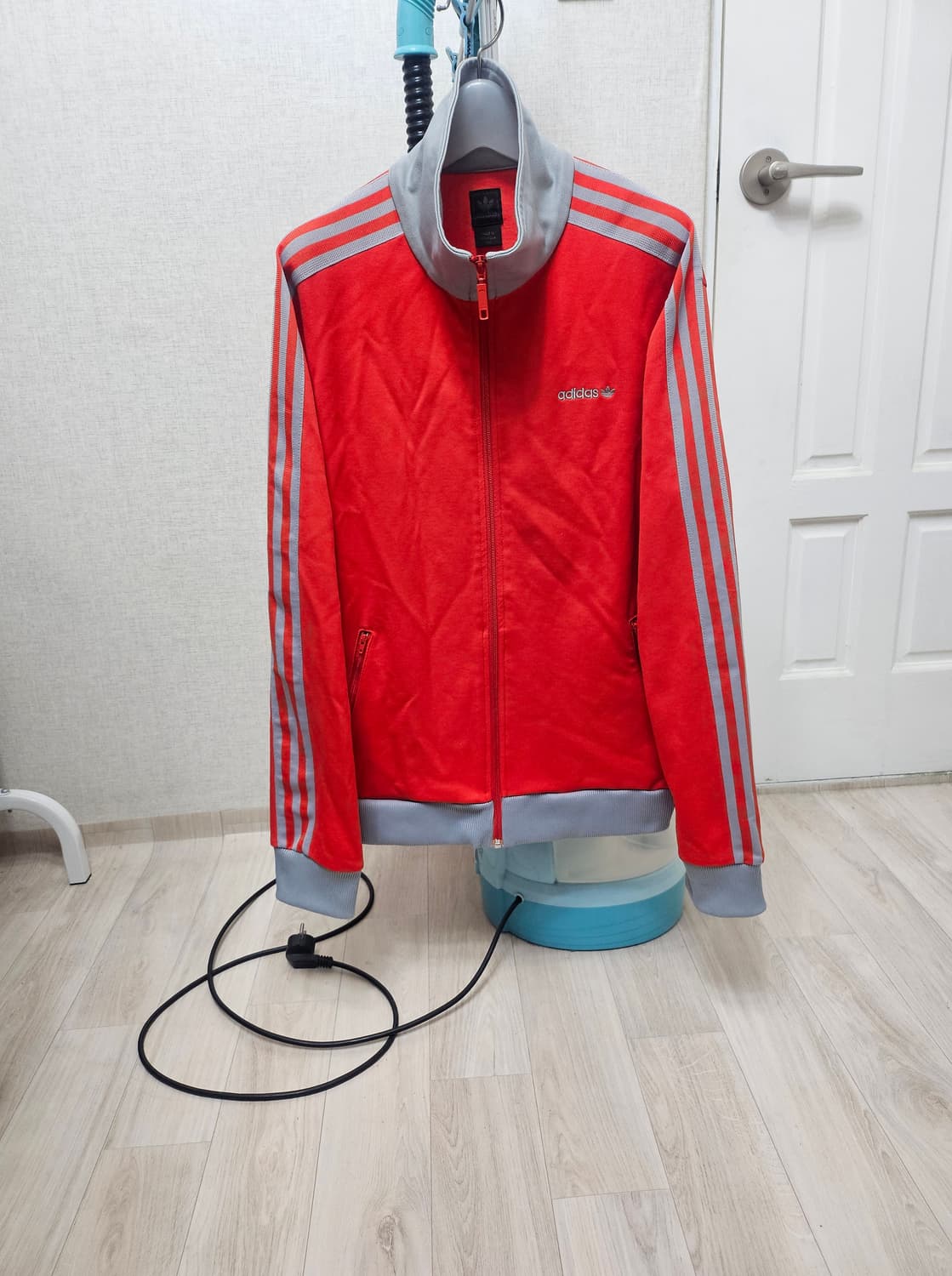 (100)L☆초대장급☆ 아디다스 베켄바우어 [오렌지회색그레이] 트랙탑져지 상품이미지1