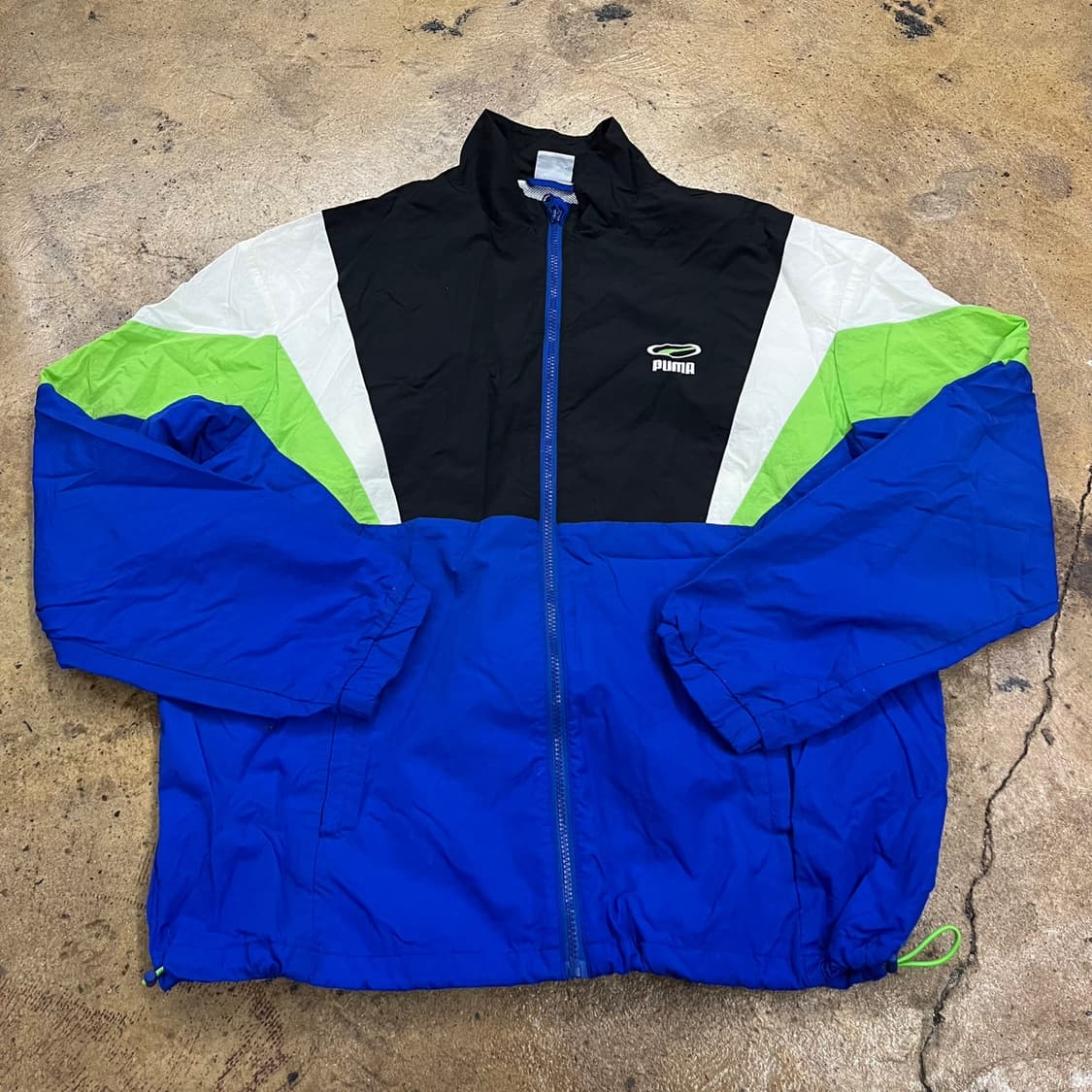 [정품/L] 푸마 올드스쿨 바람막이 자켓 b19 상품이미지2