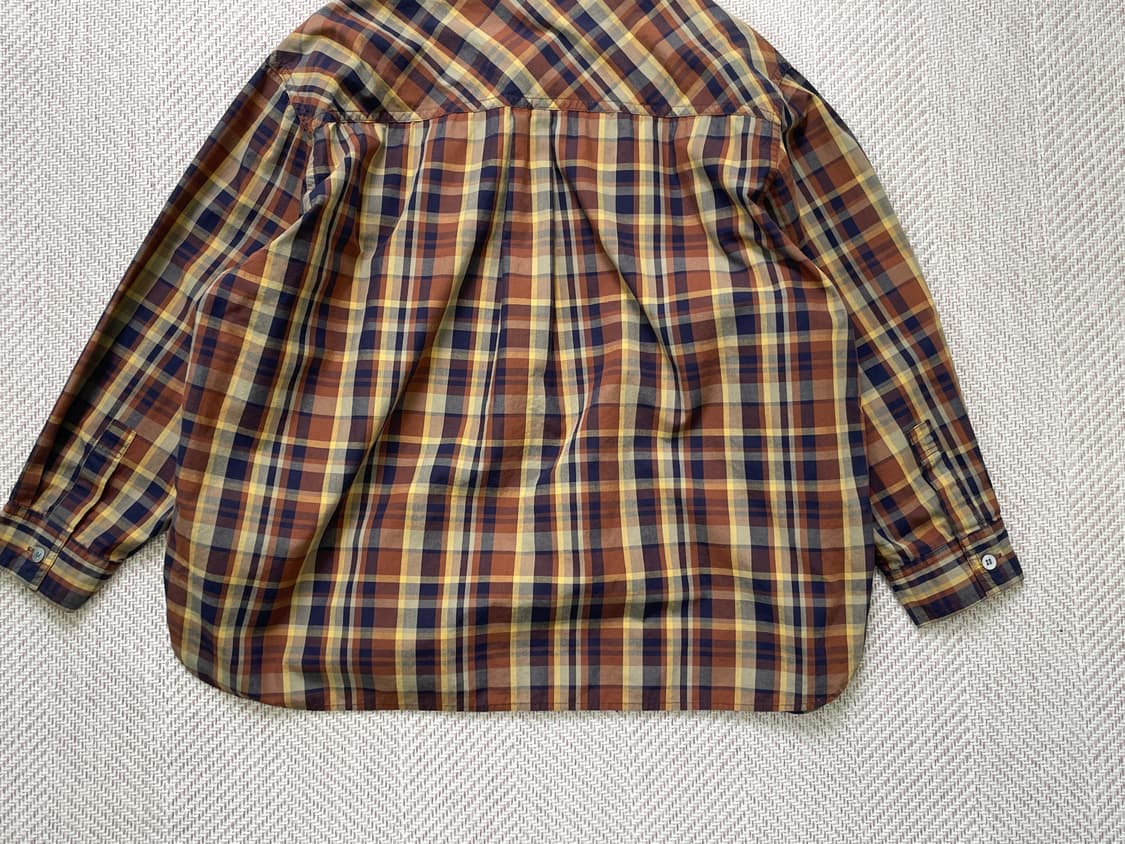 이세이미야케 하이스포팅기어 체크 블라우스  상품이미지7