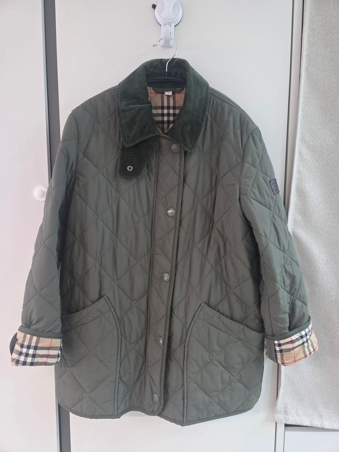 버버리 코츠월드 올리브카키 m 상품이미지1