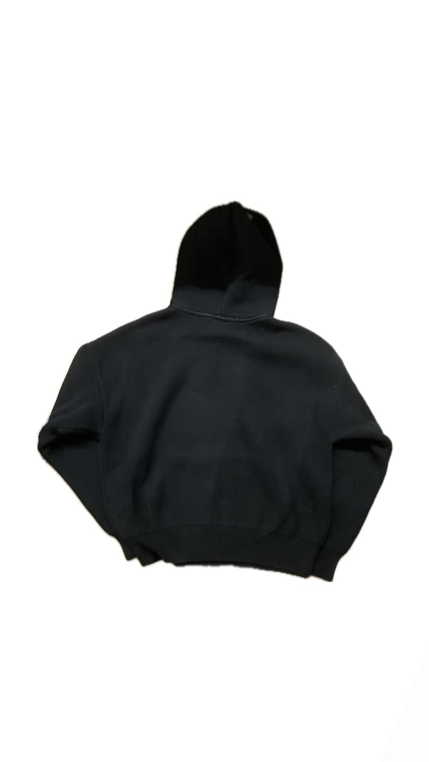 에센셜 니트 후드 블랙 s 상품이미지4