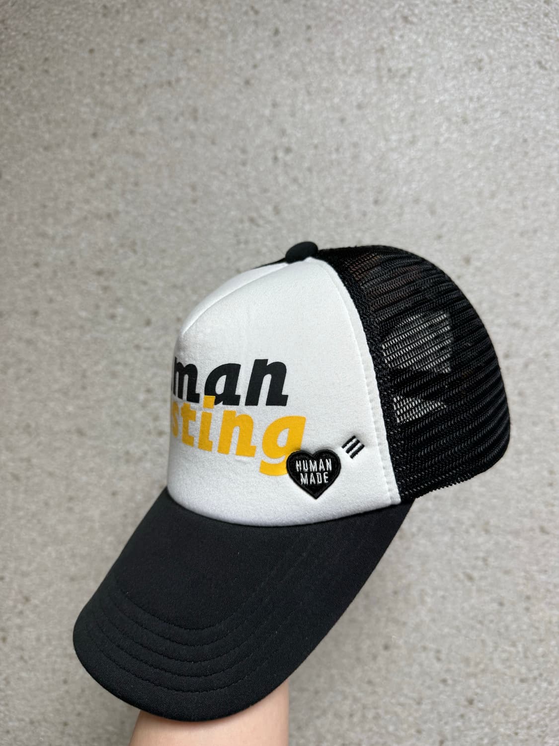 휴먼메이드 X 에이셉라키 휴먼테이스팅 매쉬캡 볼캡 상품이미지3