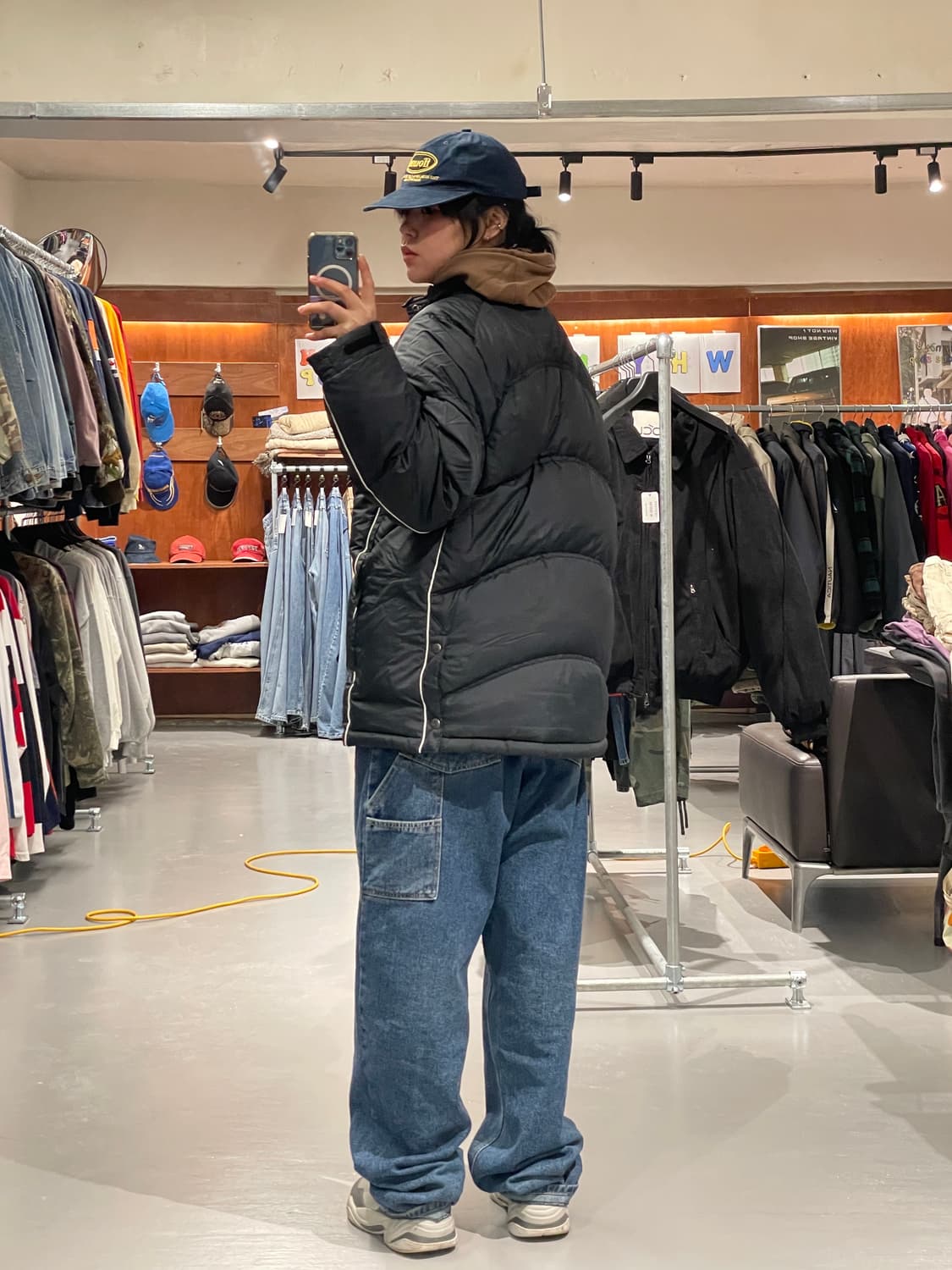 나이키 맨유 벤치 코트 패딩   상품이미지4