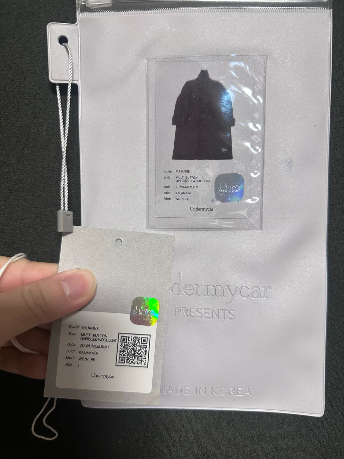 언더마이카 마제인 카키 1size 상품이미지7