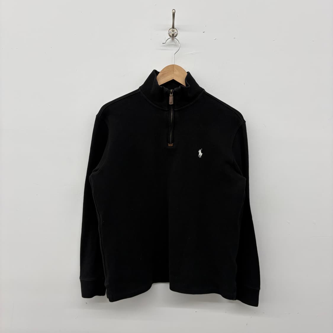폴로 랄프로렌 블랙 하프집업 남m 상품이미지1