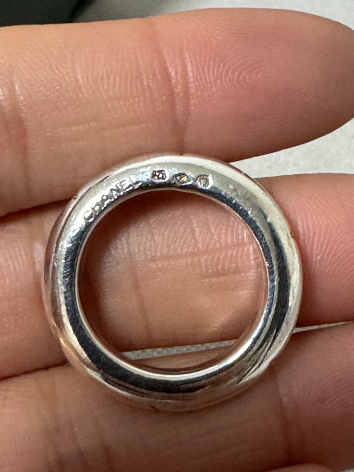 샤넬 로고 반지 상품이미지2