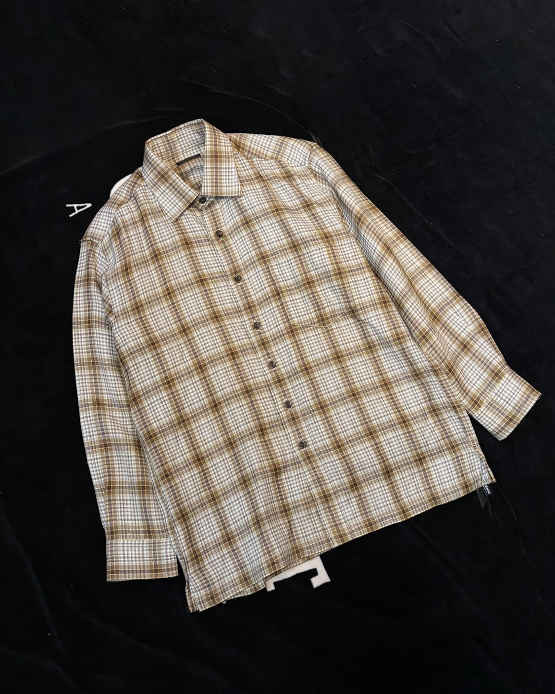 일본빈티지 빈티지 체크 셔츠 상품이미지3