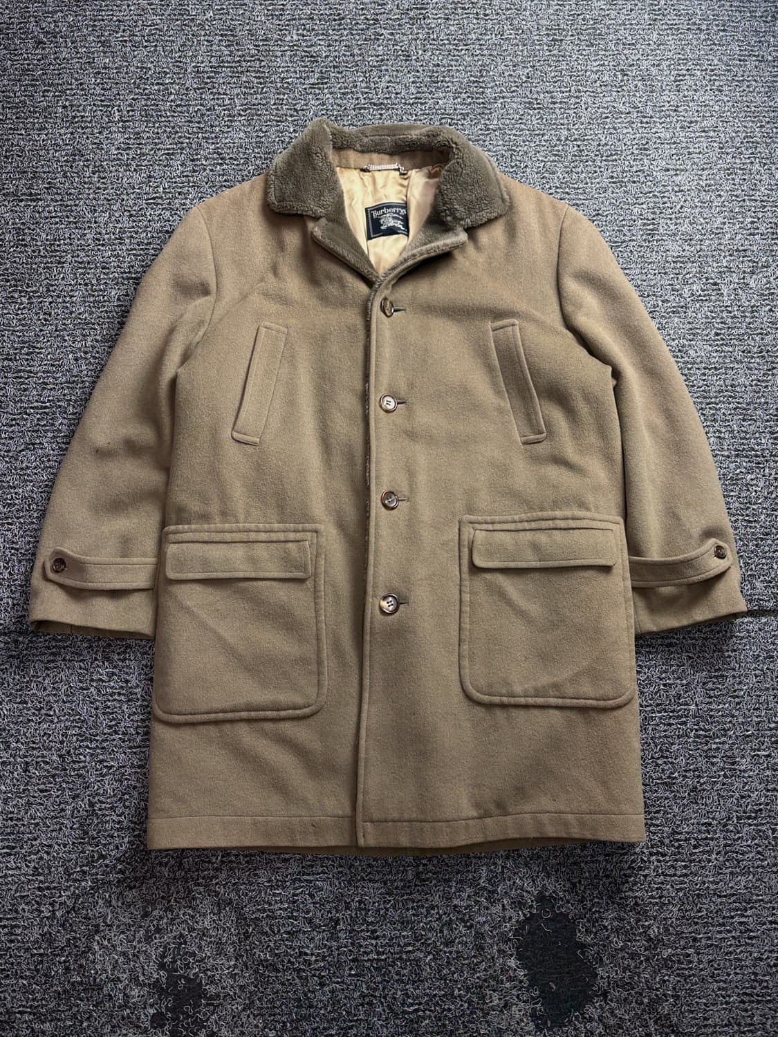 버버리 아카이브 클래식 퍼 안감 울 코트 3139 상품이미지2