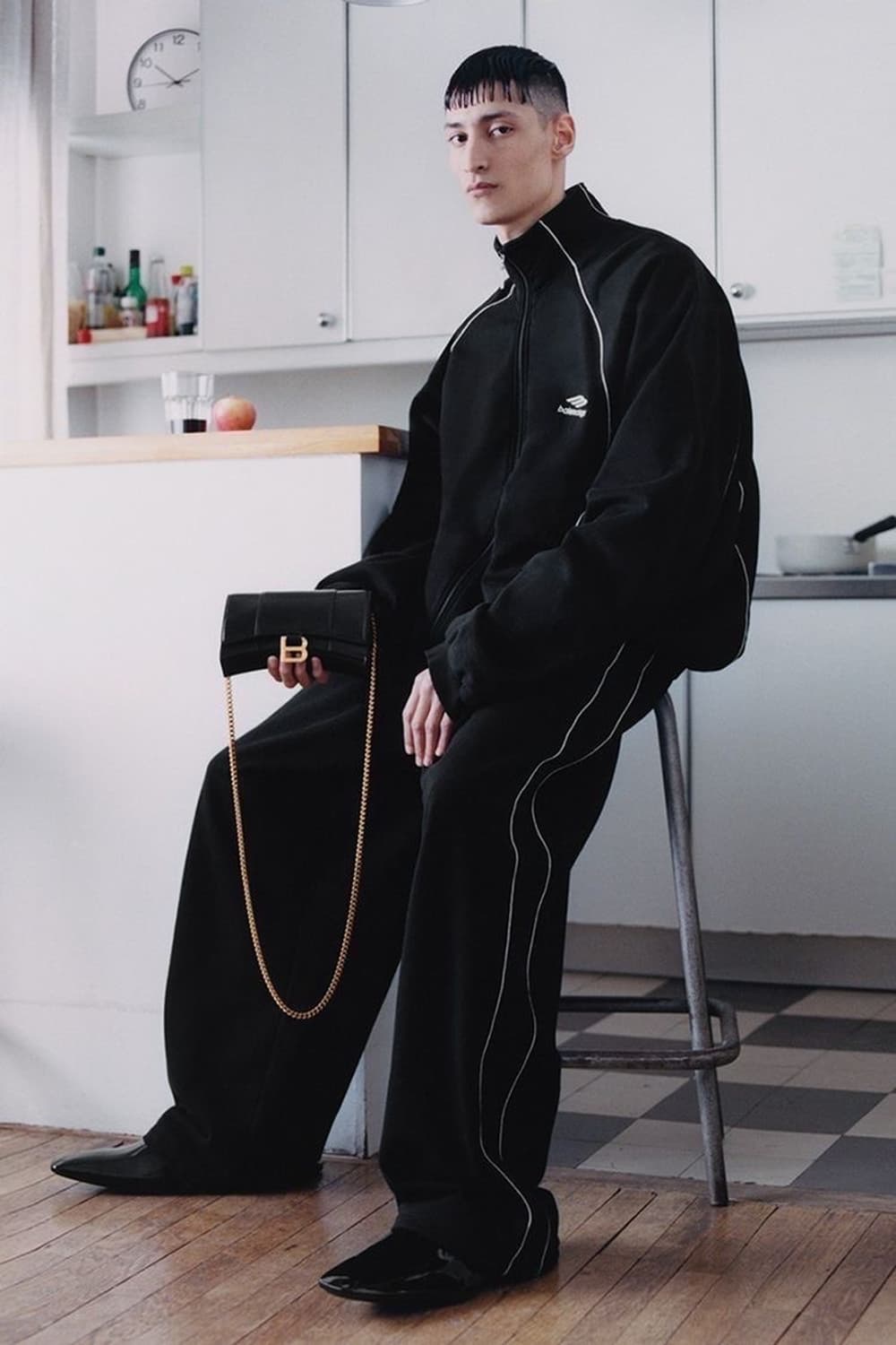 발렌시아가 3b 트랙팬츠 상품이미지2