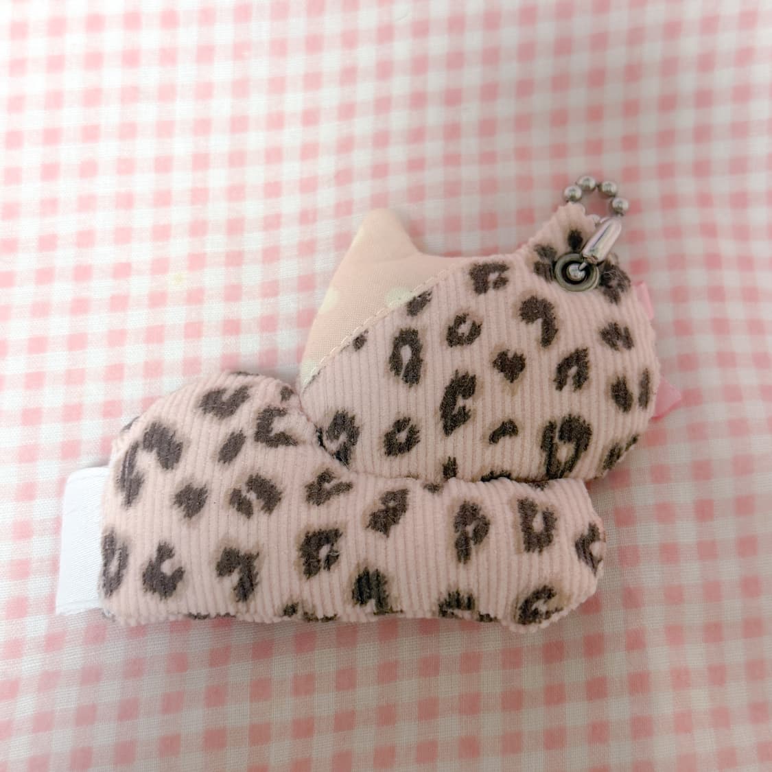 124u 작은냥이들 keyring 레오파드 호피 갸루고양이 키링 히메갸루 상품이미지2