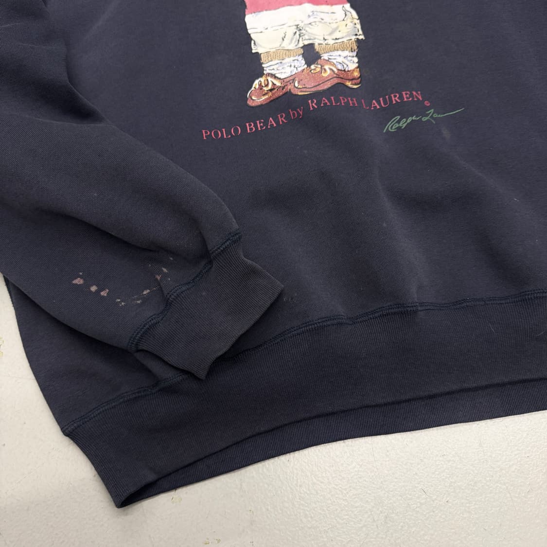 폴로 베어 페이딩 후드티 상품이미지4