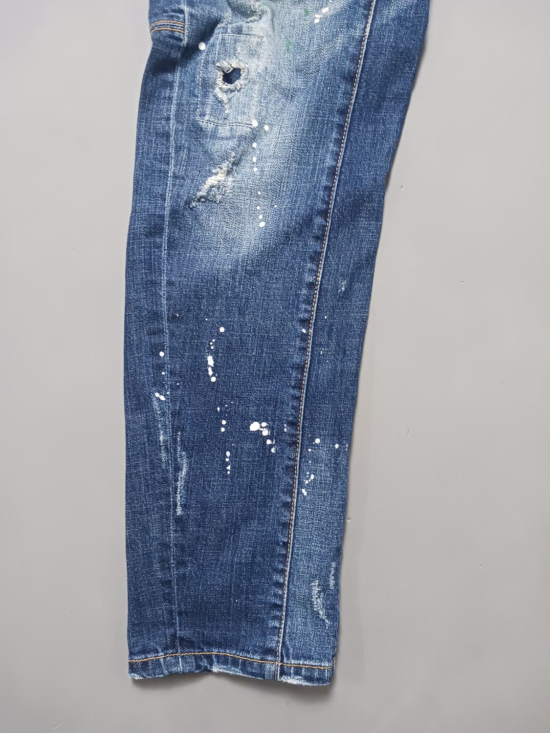 [36] 디스퀘어드2 멀티페인팅 타이디바이커진 청바지 상품이미지3