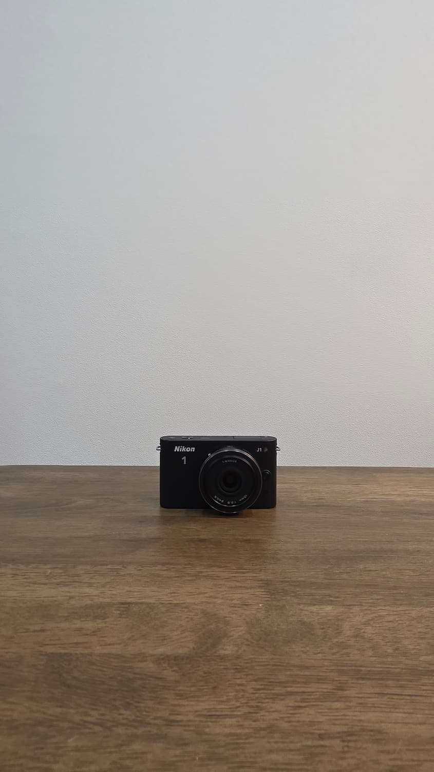 Nikon j1 black 콤팩트 빈티지 카메라 작례 O 상품이미지2