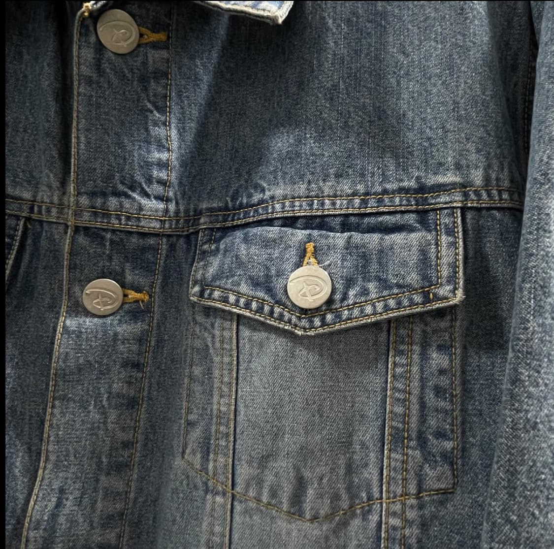 디즈니 빈티지 오리지널 굿즈 데님자켓 상품이미지4