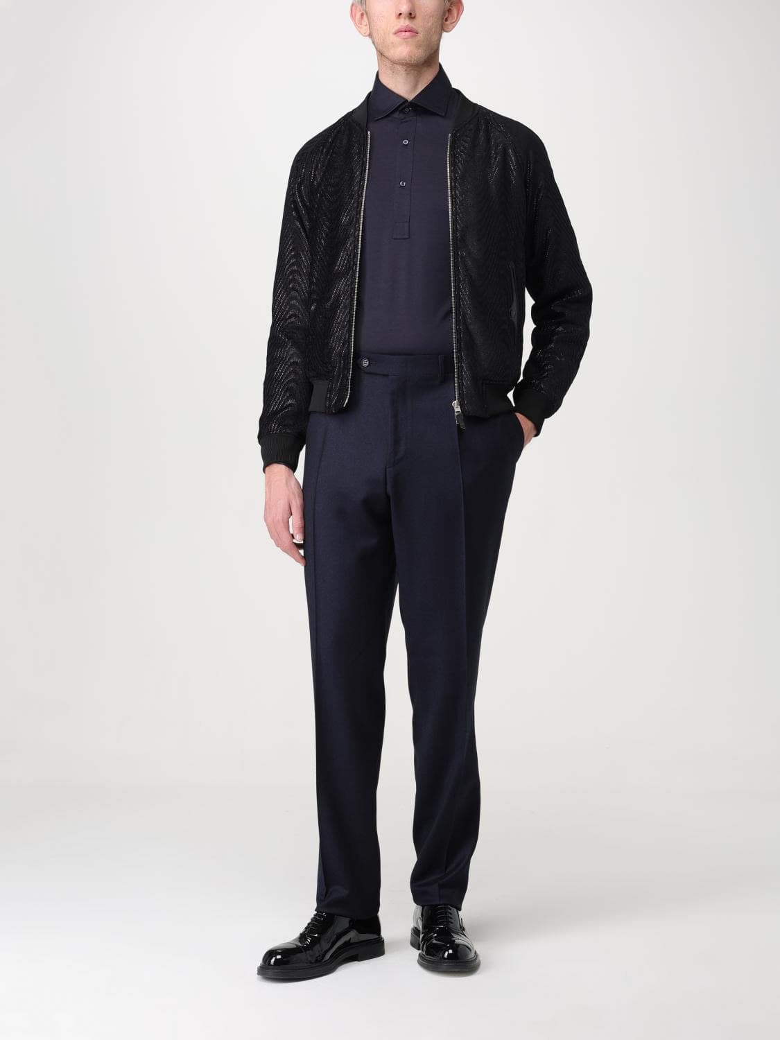 톰포드 웨이브 자카드 봄버 자켓 54사이즈 상품이미지7