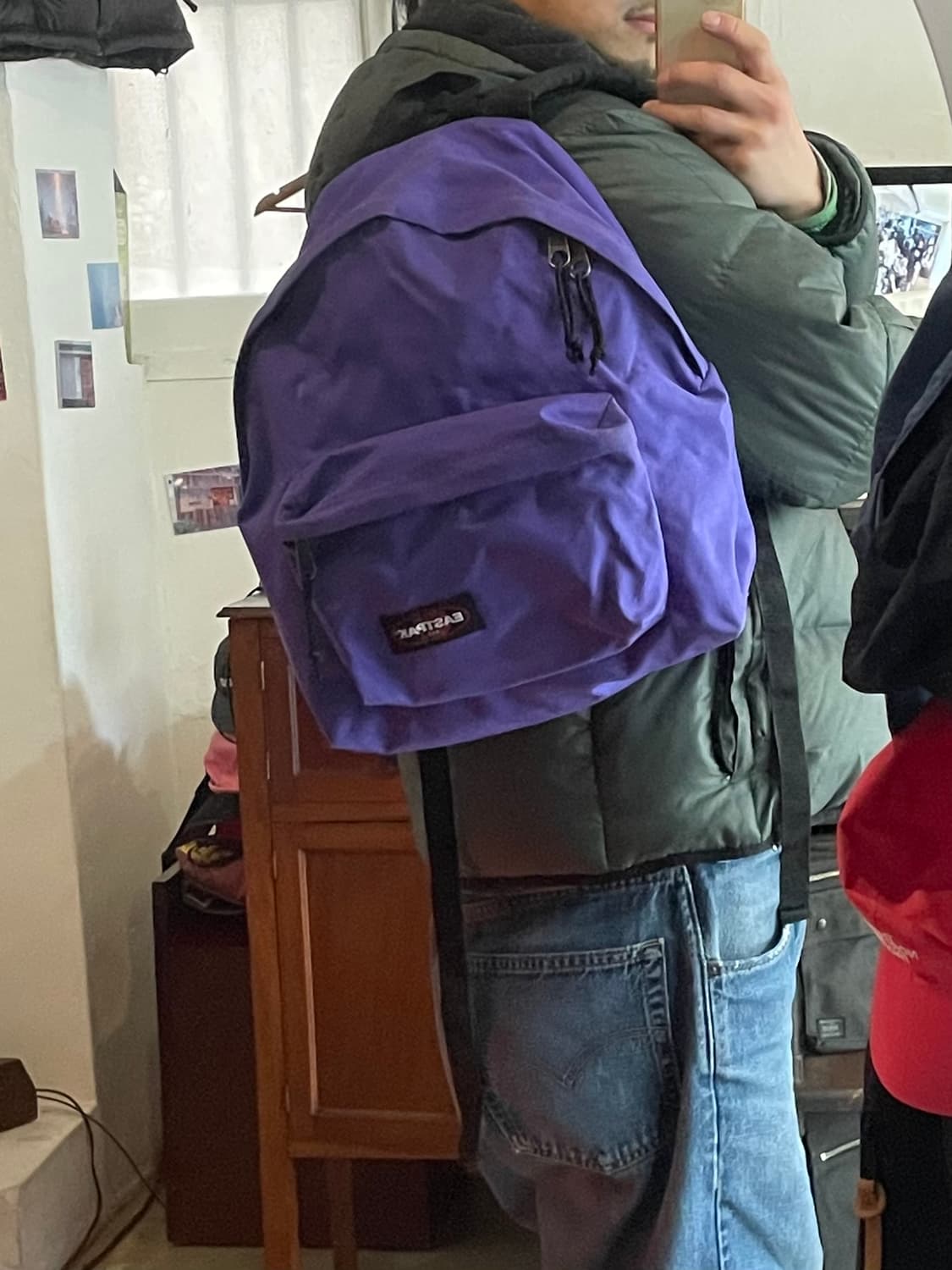 이스트팩 백팩 퍼플 상품이미지2