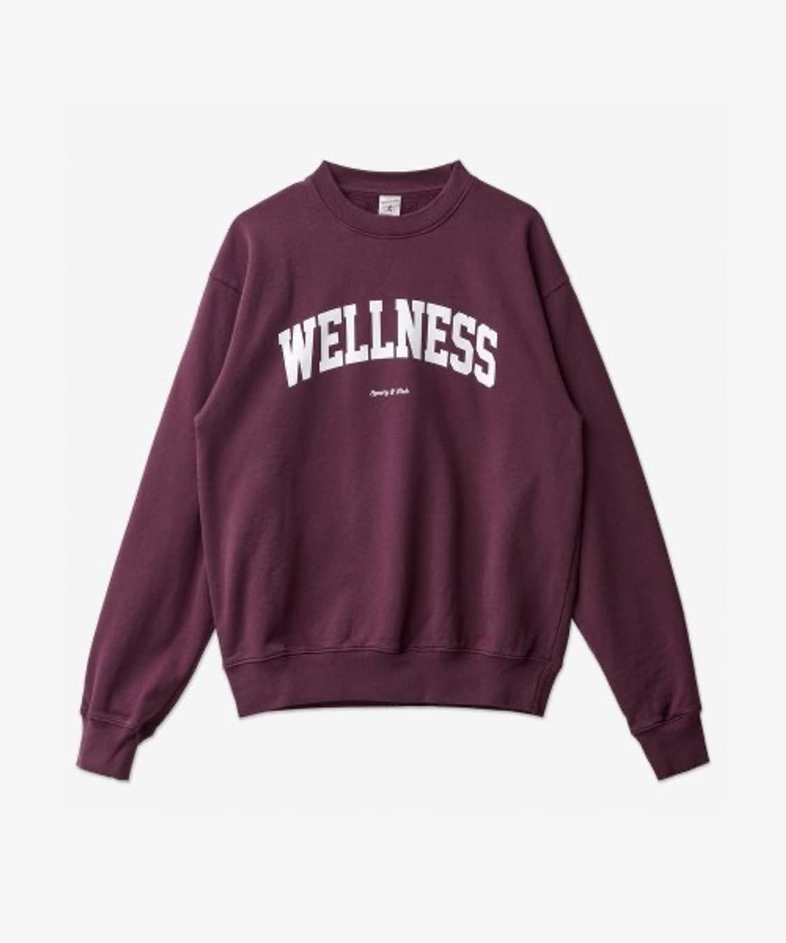 스포티 앤 리치 웰네스 아이비 맨투맨 - 메를로 Made in USA 상품이미지1