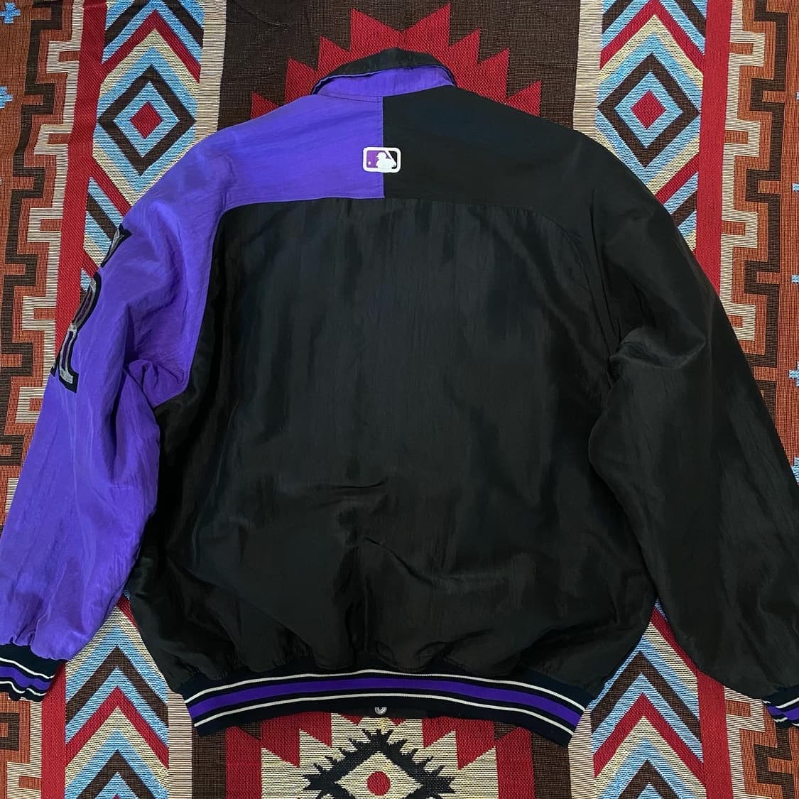 90s OLD STARTER SATIN BOMBER 상품이미지6