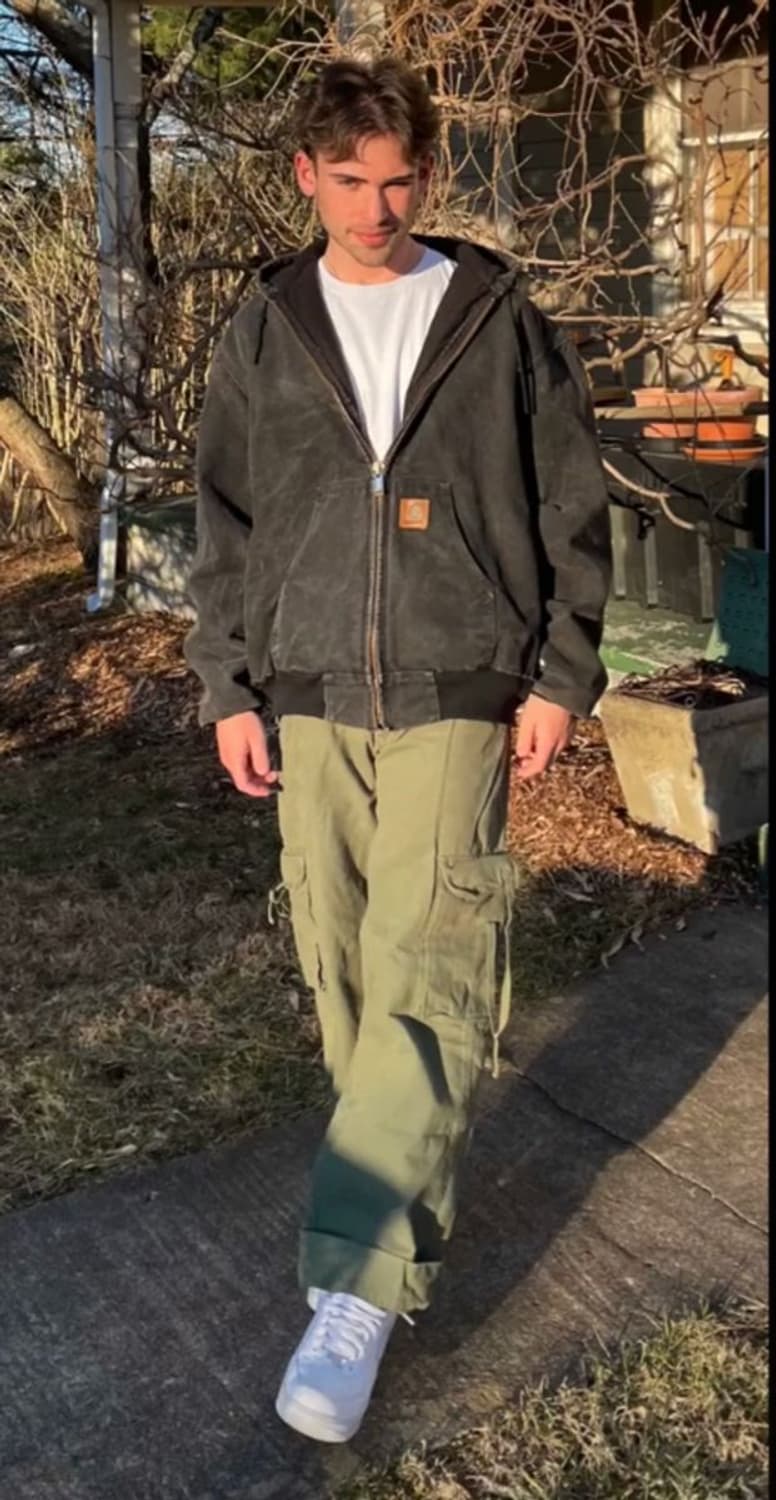 (L) 칼하트 후드 덕 액티브 자켓 J130 BLK 블랙 상품이미지10