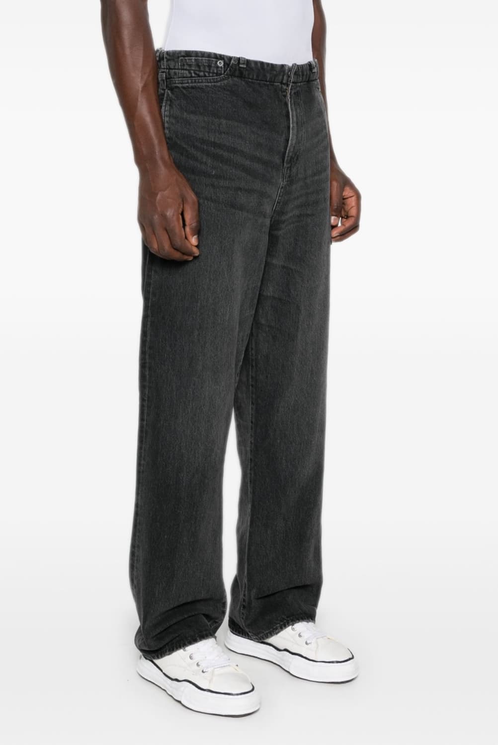 미하라 야스히로 블랙 데님팬츠 상품이미지3