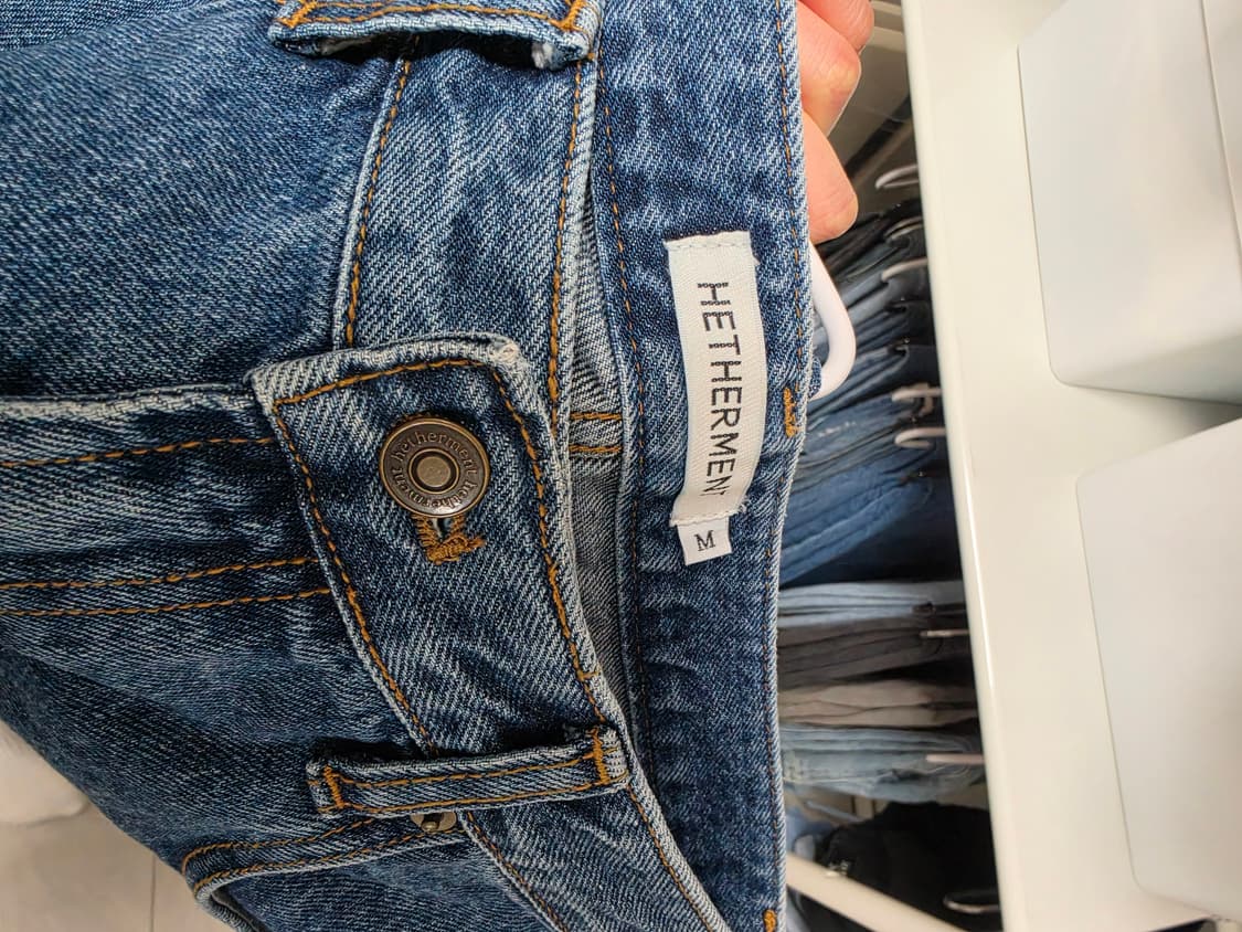 hetherment 헤더먼트 015 semi wide denim 상품이미지4