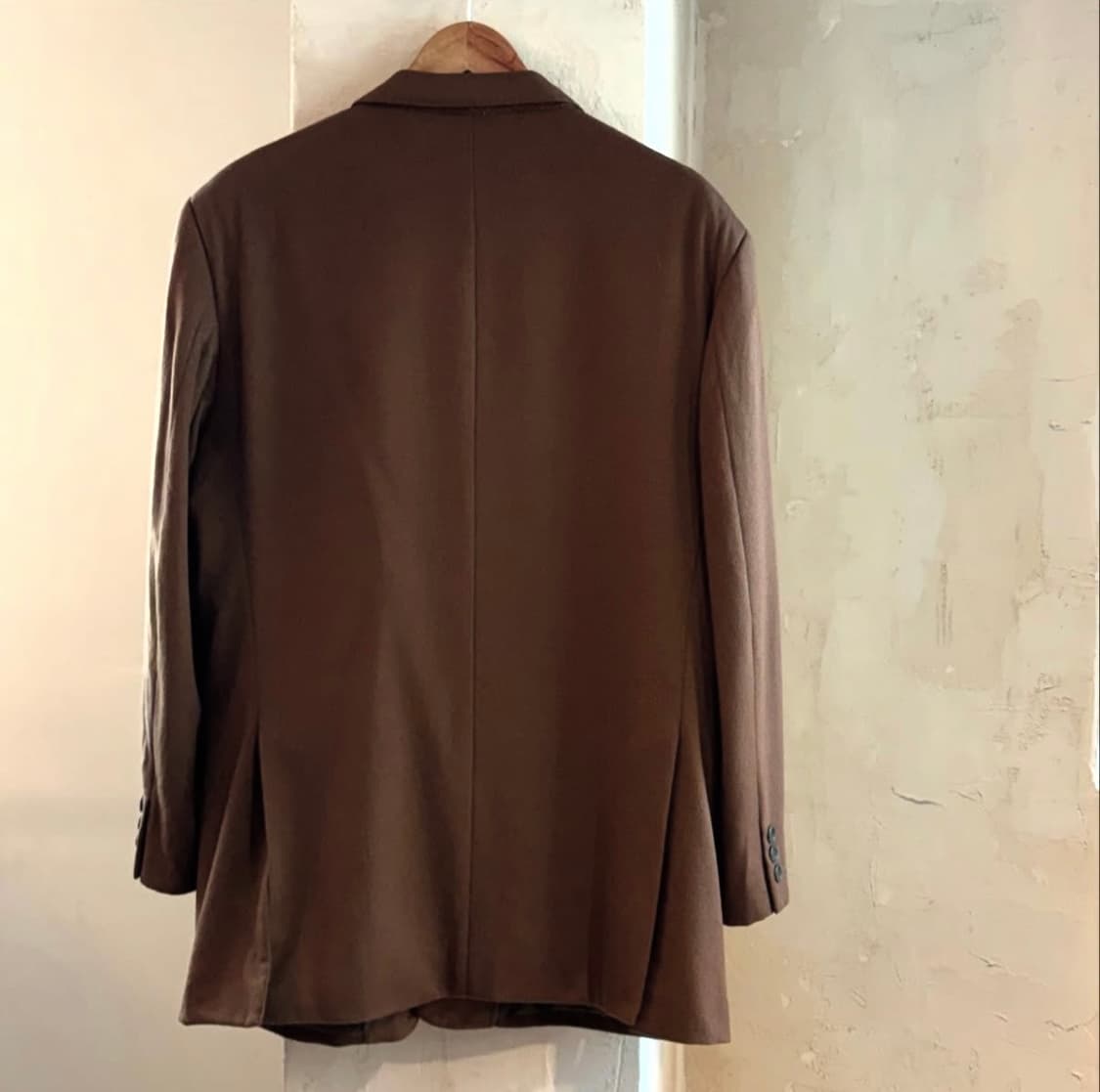 90년대 캐시미어 카멜 블레이저 상품이미지3