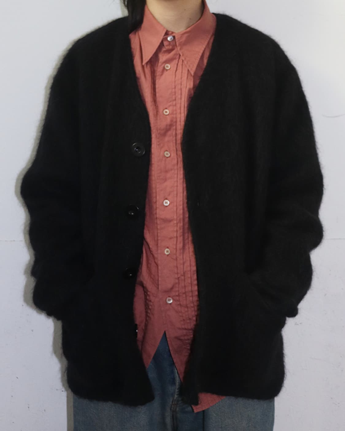 아워레가시 알파카 니트 가디건 상품이미지2