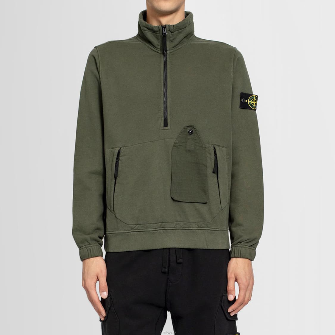 스톤아일랜드 패치 집업 스웨터 맨투맨  XL 상품이미지9