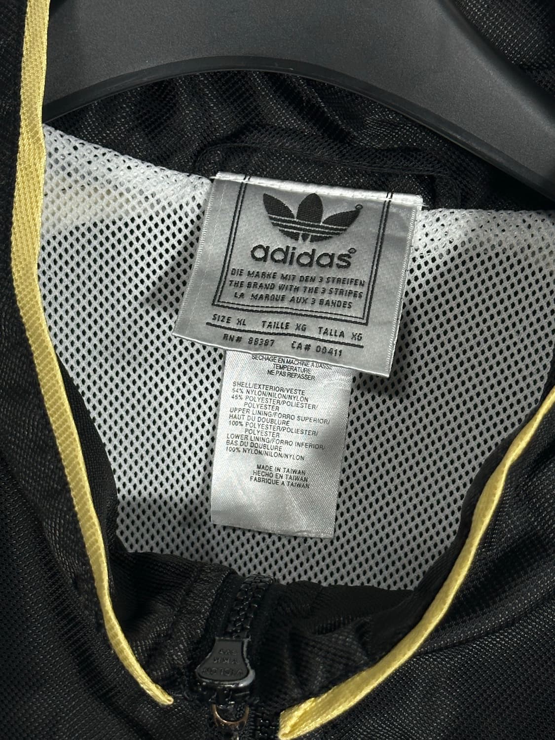 아디다스 올드스쿨 자켓 윈드브레이커 오버사이즈 XL 상품이미지4