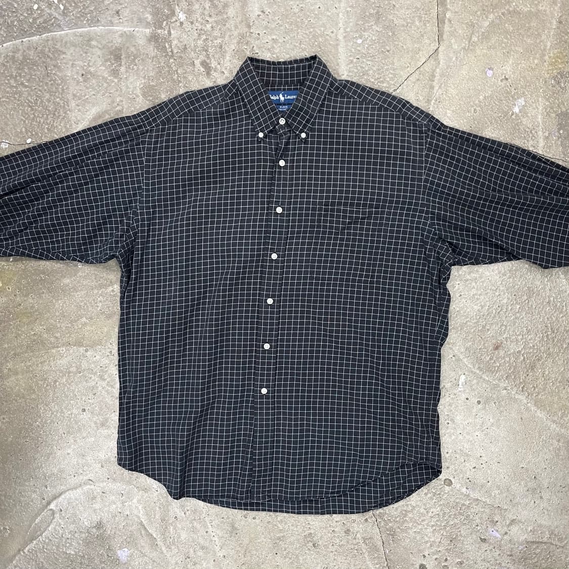 90‘s 폴로 블레이크 셔츠 상품이미지2