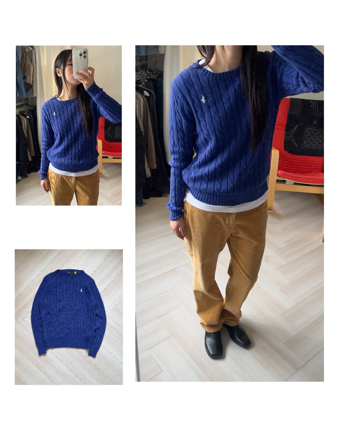 [Polo Ralph Lauren] cable cotton knit 상품이미지1