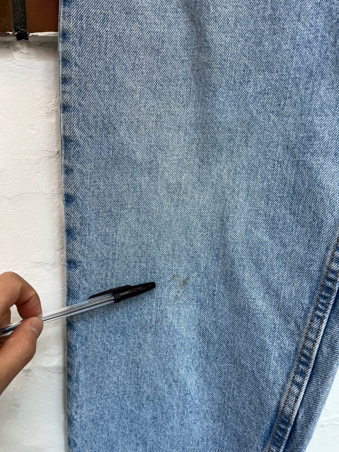 Levis 550 리바이스 릴랙스드 테이퍼드 데님 진 36x32 상품이미지4