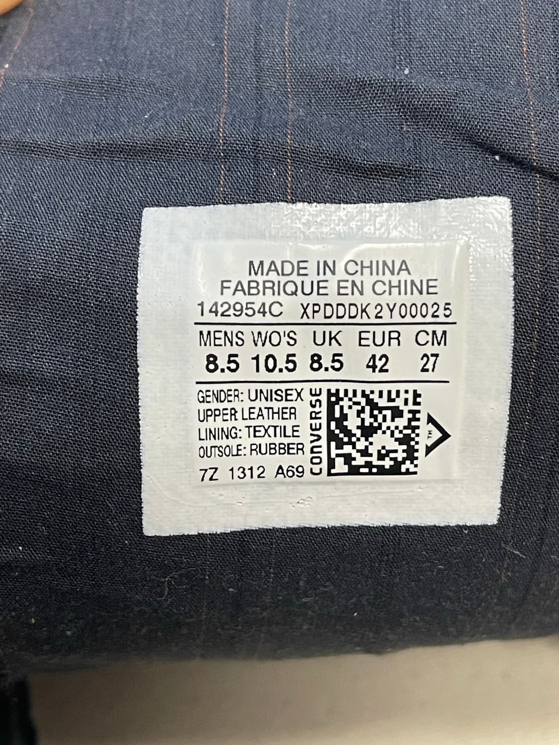 존 바바토스 x 컨버스 더블 집업 파이톤 패턴 스니커즈270 상품이미지8